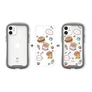 Reflection (Gray) + Pusheen Inner Sheet for iPhone 12 mini iFace