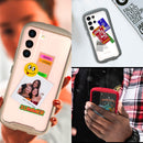 Reflection Clear Case for Samsung Galaxy S23 Ultra - Gray